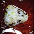 saoriiin☆'s cooksnap of when they made たくあんと塩昆布でおにぎり.