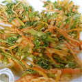 aOk☆'s cooksnap of when they made 春の香り～セリと人参のかき揚げ～.