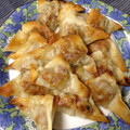 さきかえママ's cooksnap of when they made シュウマイの皮で簡単♪包み焼き.