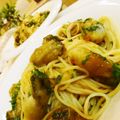 yukiじるし's cooksnap of when they made 牡蠣のアーリオ・オーリオ・ペペロンチーノ.