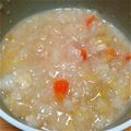 とも2424's cooksnap of when they made お味噌汁をｽﾃｷに変身!主人の夜食雑炊♪.
