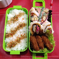 ＊はる＊ちゃん's cooksnap of when they made ☆お弁当に☆ちくわ巻き♪紅生姜＆のり.