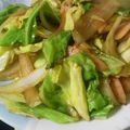 kotohime00's cooksnap of when they made 野菜炒め~キャベツ.