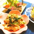 ニコニコまっきー's cooksnap of when they made ヘルシー＊鶏肉と三つ葉の梅肉和え.