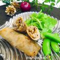 まゆディッシュ's cooksnap of when they made セロリたっぷり～我が家の春巻き.