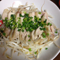 ☆chocola's cooksnap of when they made 激安&ヘルシー！蒸し鶏の冷製もやし和え.