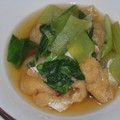 のじまさん's cooksnap of when they made 青梗菜と油揚げの煮物.