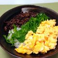 サンディサンディ's cooksnap of when they made 彩り鮮やか！三色そぼろ丼.
