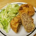 ぽりぽり拓庵's cooksnap of when they made キャベツメンチカツ.