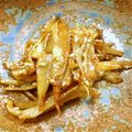 しましまもっぷ's cooksnap of when they made ！子ども大好きごぼうの甘辛揚げ.