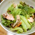 ぶたもやし's cooksnap of when they made 【レンジで】鮭のちゃんちゃん焼き.