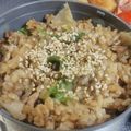めかにか's cooksnap of when they made お弁当に★焼肉チャーハン.
