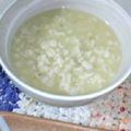gomadachs's cooksnap of when they made 押し麦おじや.
