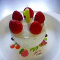 りさよとうみ's cooksnap of when they made 離乳食★1才のお誕生日ケーキ.