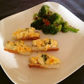 komutatata's cooksnap of when they made ちくわ卵のチーズ焼き.