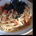 ｓｒｋ's cooksnap of when they made 簡単でおいしい、ツナとネギの中華風パスタ.