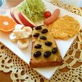 ルリナ's cooksnap of when they made ●黒豆●☆きんとん☆トースト.