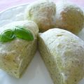 れな犬's cooksnap of when they made きれいな緑のバジルパン.