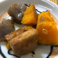 mantacarp's cooksnap of when they made 厚揚げとかぼちゃとこんにゃくの煮物.
