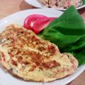Hana＠home's cooksnap of when they made 具沢山ミートオムレツ.