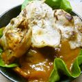 maruru-nn's cooksnap of when they made 今夜は お初の ポークソテー乗せカレー.