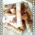 mikan6's cooksnap of when they made たたきごぼう　白ごまが香ばしい！.