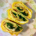 サアヤママ0214's cooksnap of when they made ママのほうれん草入りだし巻き卵.