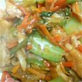 ☆トドンカ♪'s cooksnap of when they made 節約☆鶏むねの中華風炒め.