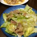 ＲＫまま's cooksnap of when they made ベーコンとレタスのガーリック炒め.