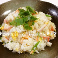 papikun's cooksnap of when they made 手作り寿司酢で鮭の散らし寿司弁当.