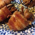 ママバナナin北欧's cooksnap of when they made 舞茸ダイエット！舞茸の豚肉巻き.