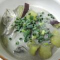 stw's cooksnap of when they made まいたけとさつま芋の豆乳お味噌汁.
