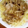 リリカル's cooksnap of when they made ひき肉と白菜の混ぜ麺風あんかけ焼きそば.