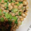 あかぷり's cooksnap of when they made 混ぜておいしい大根の葉と納豆.