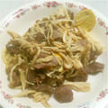 キセリュ's cooksnap of when they made 砂肝とエリンギのレモン炒め.