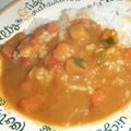 きらり流れ星's cooksnap of when they made 注意！うちの激辛カレーΣ(-`Д´-;).