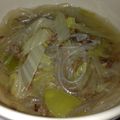 fumifumichan's cooksnap of when they made 豚ひき肉と白菜のネギたっぷりスープ.