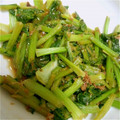 kuriyopi's cooksnap of when they made お弁当用かぶの葉おかかいため.