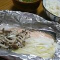 はちみつホットケーキ's cooksnap of when they made フライパンで♪鮭のホイル焼き.