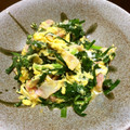 ikumaro's cooksnap of when they made 簡単☆ニラとベーコンの卵とじ❁.