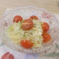 fuumie's cooksnap of when they made 玉ねぎとミニトマトのサラダ☆.