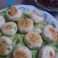 ユノ★メティス's cooksnap of when they made おからはんぺん焼きの梅ポンソース.