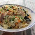 doiko's cooksnap of when they made 野菜とカルシウム補給のチャーハン.