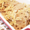 ともりん0203's cooksnap of when they made きんぴられんこんの卵とじ.