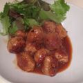 ゆあんど's cooksnap of when they made 子供が喜ぶ　肉団子の甘酢あんかけ.