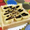 海理ママ's cooksnap of when they made ふんわりチョコバナナパン♡朝ごはんにも～.