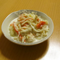もんしゅしゅ's cooksnap of when they made 簡単一品カニカマとエノキと新玉ねぎサラダ.