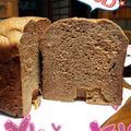 ひなはるひさ's cooksnap of when they made 出来ちゃった❤憧れのチョコ食パン♫.