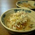 シロノワール's cooksnap of when they made みょうがのしらすポン.