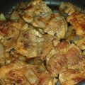2catsnadog's cooksnap of when they made 鶏肉とタマネギのバター醤油ソテー(^^♪.